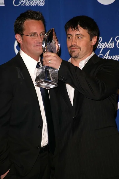 Matthew perry och matt leblanc — Stockfoto