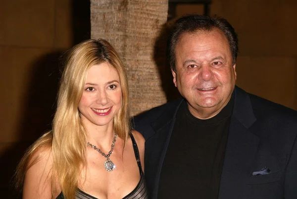 Mira Sorvino y Paul Sorvino — Foto de Stock