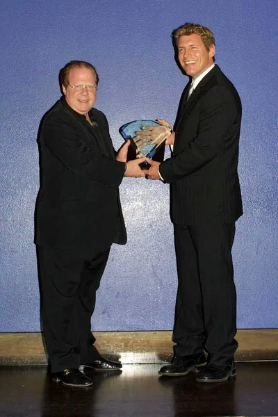 クリスは mda のための第 1 の年間のハリウッド ボールで繁殖ロバート wursch と受賞者 — ストック写真