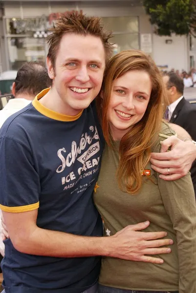 James gunn und jenna fisher — Stockfoto