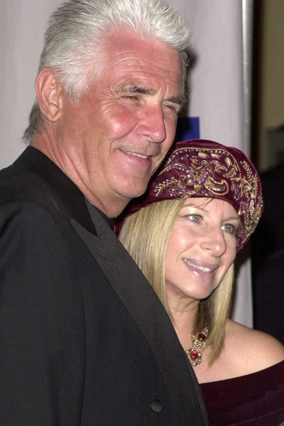 James brolin und barbra streisand — Stockfoto