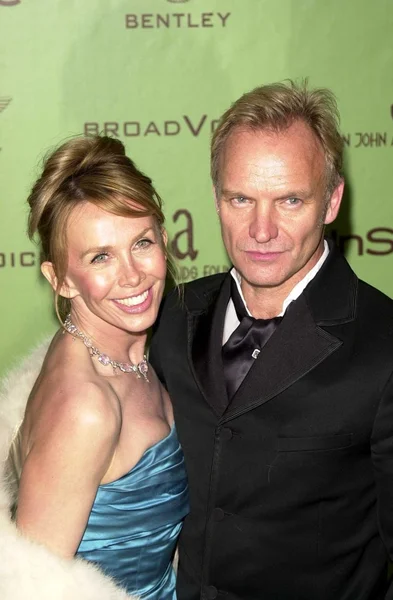 Trudie Styler and Sting — Stock Photo, Image