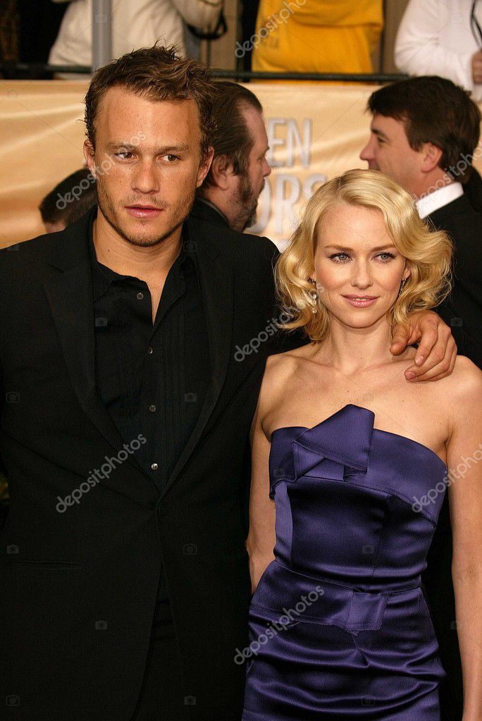 Heath Ledger e Naomi Watts —