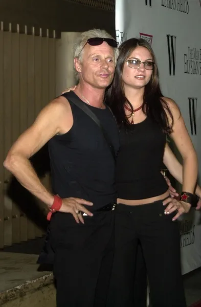 Michael Des Barres och Jodi Lyn O'Keefe — Stockfoto