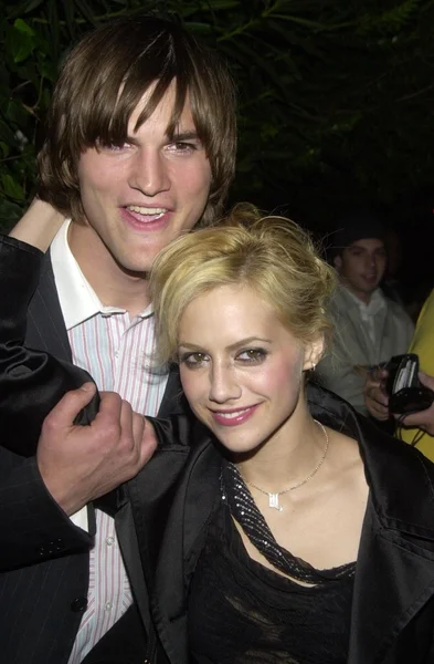 Ashton kutcher och brittany murphy — Stockfoto