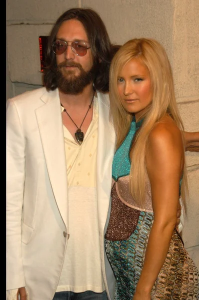 Kate hudson και σύζυγό της chris robinson — Φωτογραφία Αρχείου