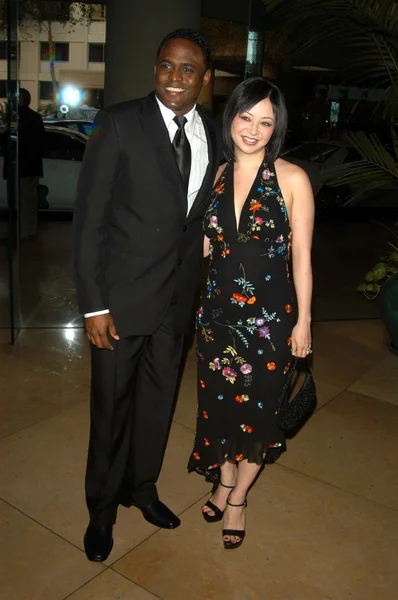 Wayne Brady and wife Mandie — Stock Photo, Image