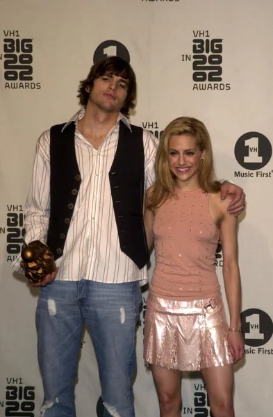 Ashton Kutcher e Brittany Murphy — Fotografia de Stock