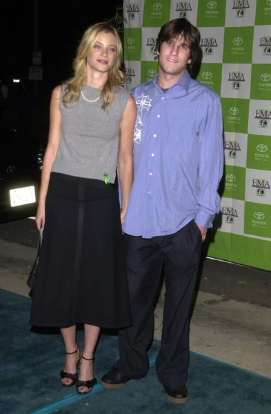 Amy smart i brandon williams — Zdjęcie stockowe