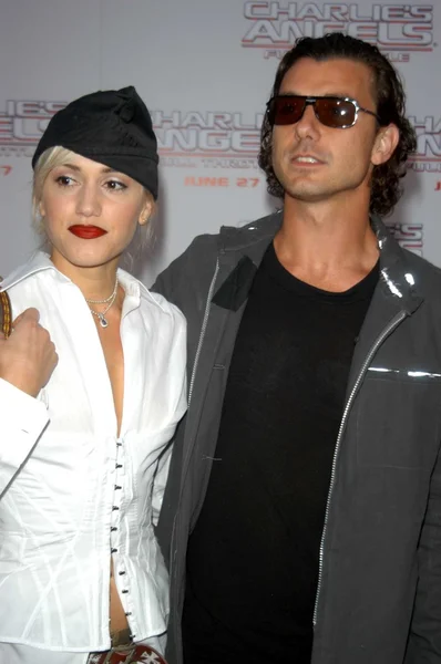 Gavin Rossdale and Gwen Stefani — Stock Photo, Image