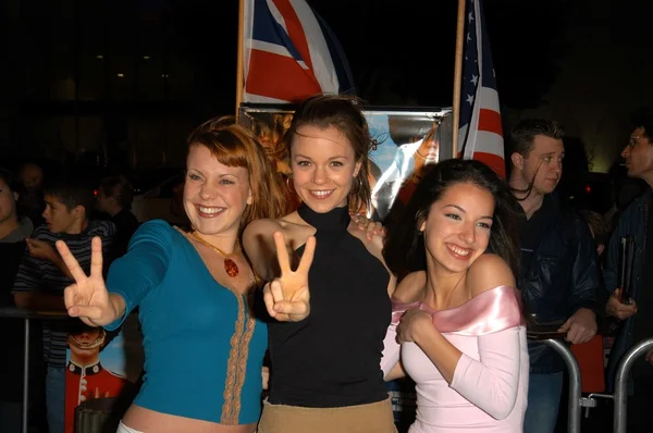Kristen McQuaid, Rachel Boston e Vanessa Lengies — Foto Stock