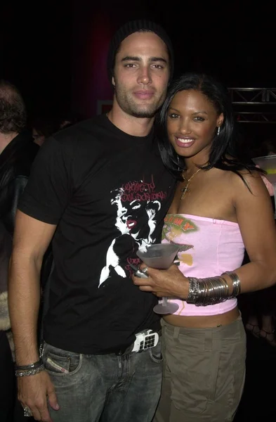 Victor Webster y K.D. Aubert. —  Fotos de Stock