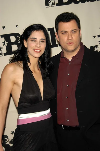 Sarah Silverman et Jimmy Kimmel — Photo