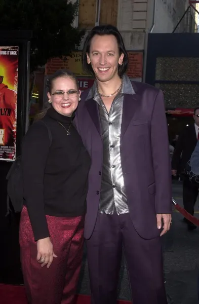 Steve Valentine e esposa — Fotografia de Stock