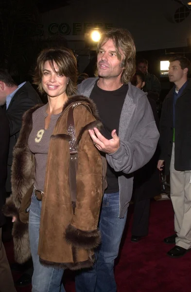 Lisa rinna und harry hamlin — Stockfoto