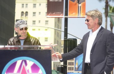Steven spielberg ve harrison ford