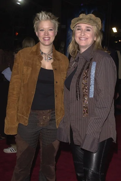 Melissa etheridge och tammy lynn michaels — Stockfoto