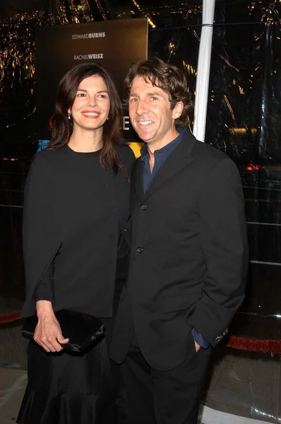 Jeanne Tripplehorn e marito Leland Orser — Foto Stock