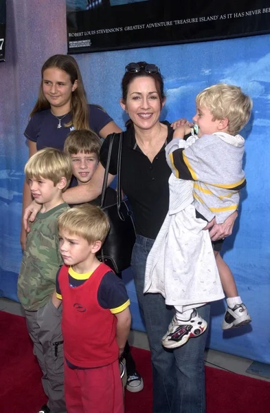 Patricia heaton en familie — Stockfoto