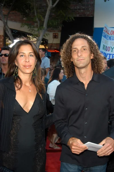 Kenny G and date — Stock Photo, Image