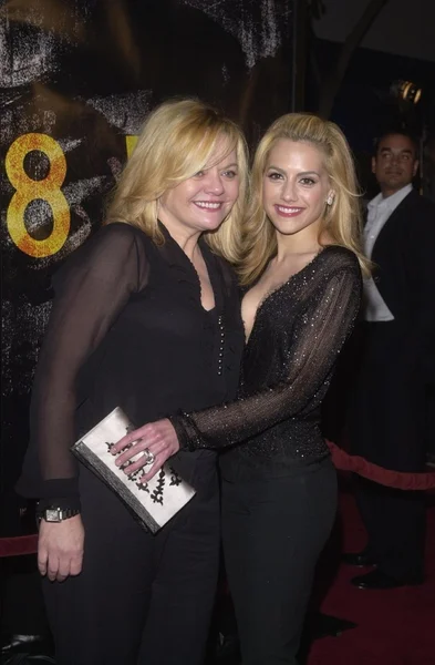 Brittany Murphy e mãe — Fotografia de Stock