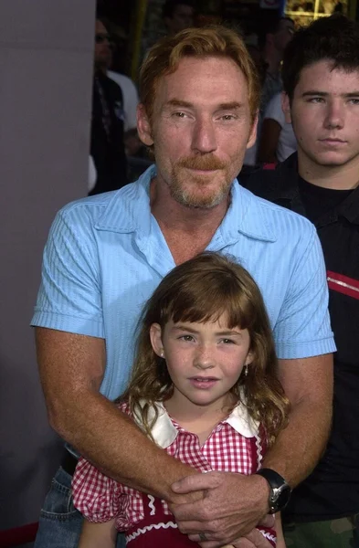 Danny Bonaduce and daughter — Stock Photo, Image