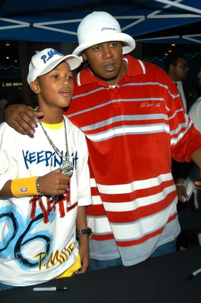 Lil romeo ve master p — Stok fotoğraf