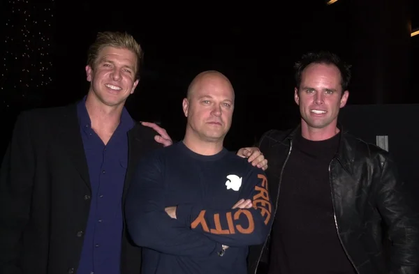 Kenneth Johnson, Michael Chiklis and Walton Goggins — Stock Photo, Image