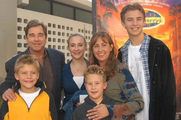 Beau Bridges und Familie — Stockfoto