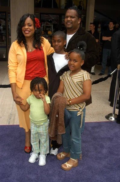 Niecy Nash and family — Stock Photo, Image