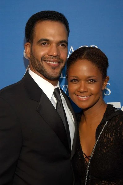 Kristoff St. John e Tonya Lee Williams — Foto Stock