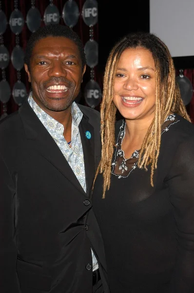 Vondie Curtis Hall and wife Kasi Lemmons — Stock Photo, Image