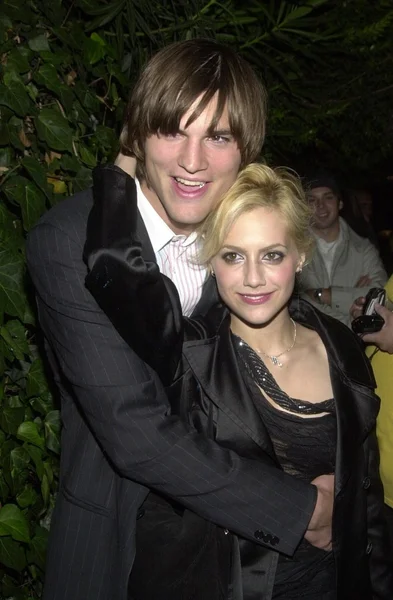 Ashton Kutcher e Brittany Murphy — Fotografia de Stock