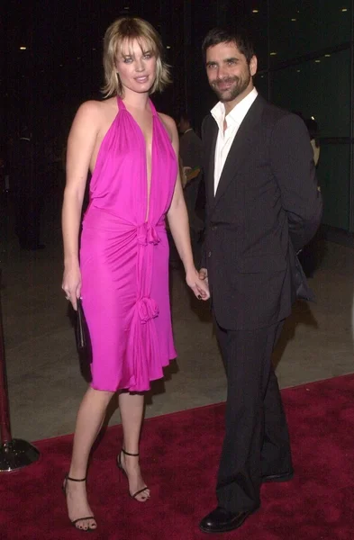 Rebecca Romijn-Stamos y su esposo John Stamos — Foto de Stock