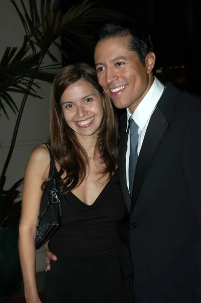 Yancey Arias and wife Anna — Stock Photo, Image