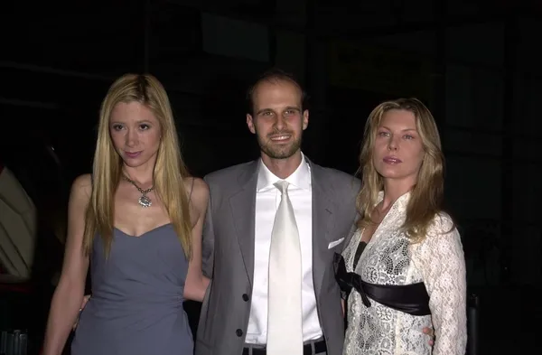 Mira Sorvino, Edoardo Ponti e Deborah Kara Unger — Foto Stock