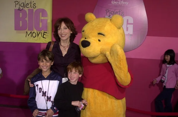 Marilu Henner e figli — Foto Stock