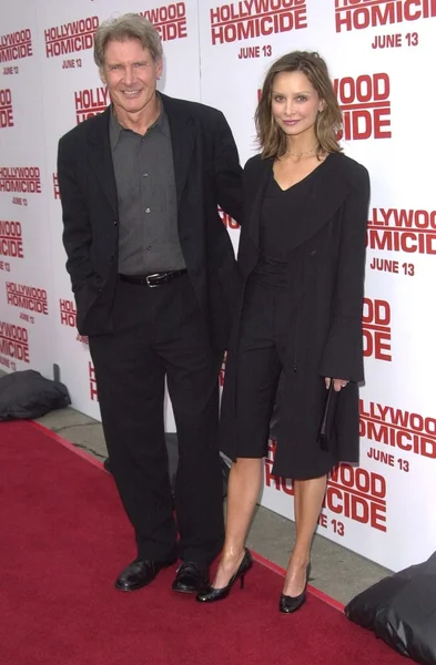 Harrison Ford e Calista Flockhart — Fotografia de Stock