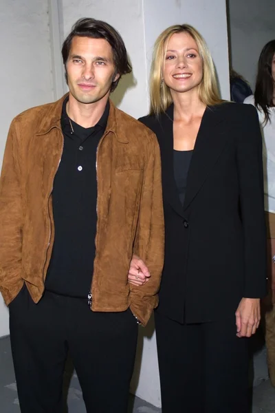 Mira Sorvino e Olivier Martinez — Fotografia de Stock