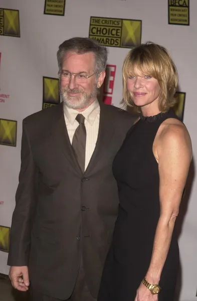 Steven Spielberg and Kate Capshaw — Stock Photo, Image