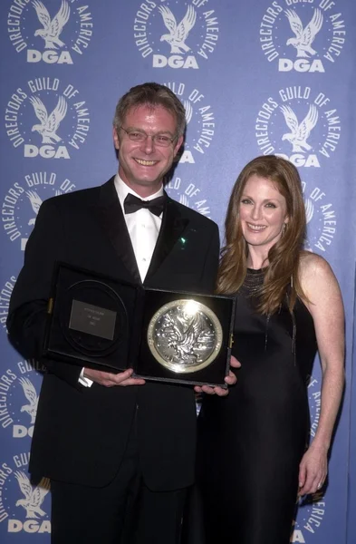Stephen Daldry and Julianne Moore — Stock Photo, Image