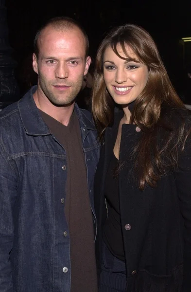 Jason statham i kelly brook — Zdjęcie stockowe