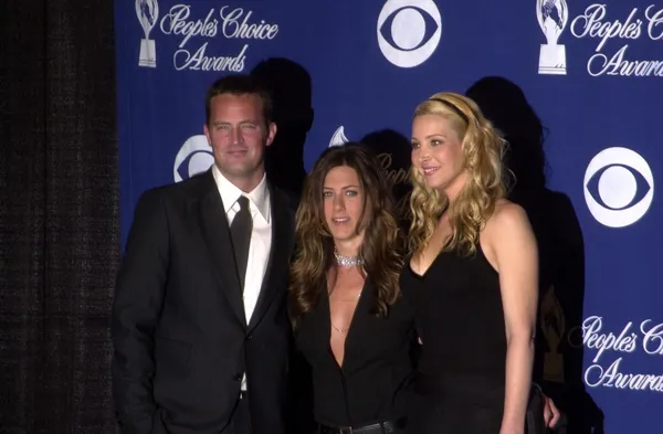 Matthew Perry, Jennifer Ansiton y Lisa Kudrow —  Fotos de Stock