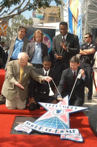 Chris Rock receives his star — Stock Photo, Image