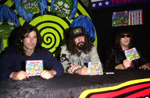 Pete yorn, rob zombie en johnny ramone — Stockfoto