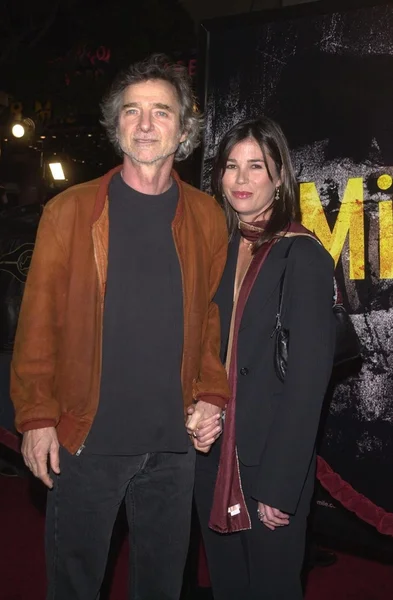 Curtis Hanson and wife — Stock Photo, Image