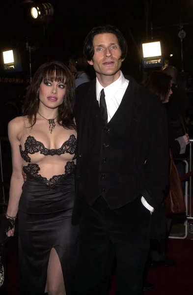 Crispin Glover et date Alexa Lauren — Photo