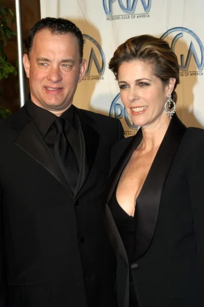Rita Wilson and Tom Hanks — Stock Photo, Image