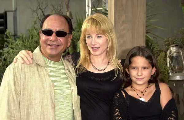 Cheech marin und familie — Stockfoto