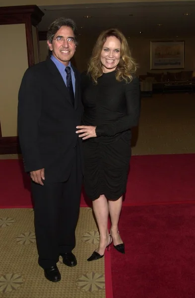 Catherine Bach and husband Peter Lopez — Stock Photo, Image